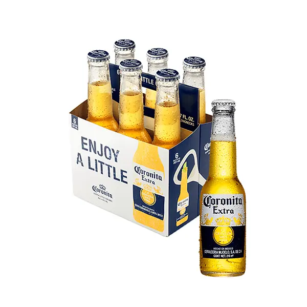 CERVEZA CORONITA M*210ML*6U