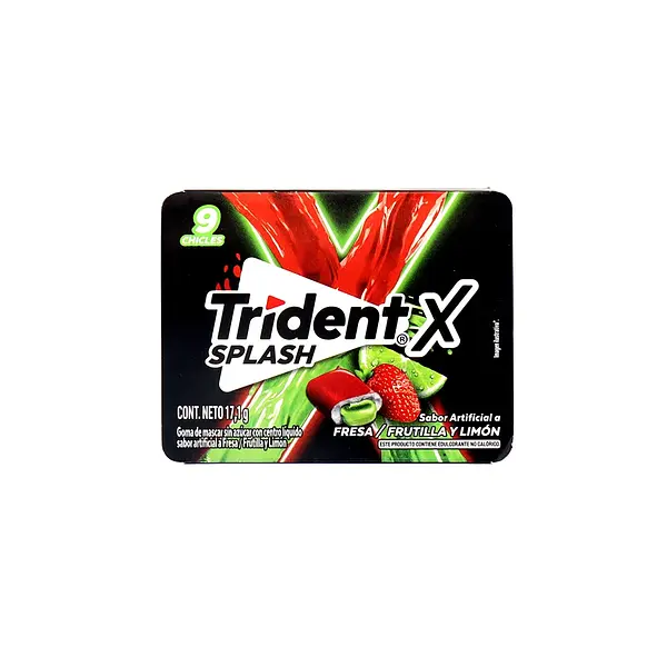 CHICLE FRESA/SANDIA TRIDENT*9U
