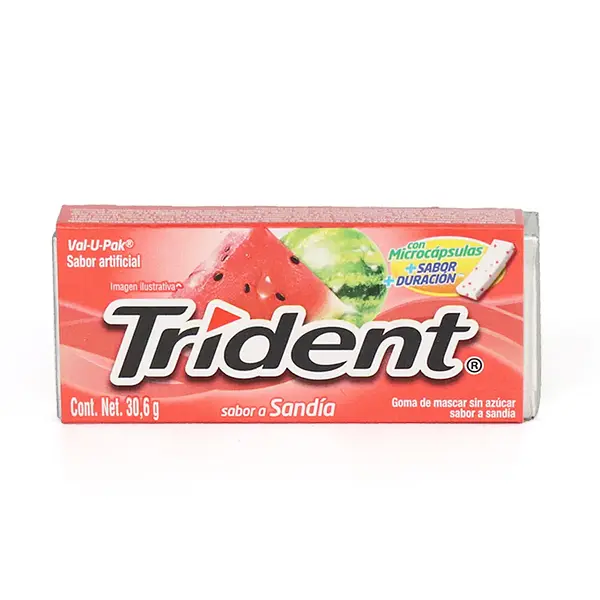 CHICLE SANDIA TRIDENT * 18U