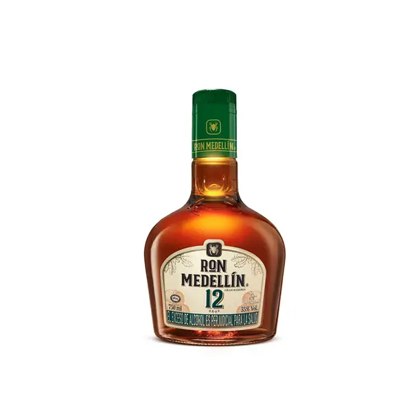 RON 12 AÑOS MEDELLIN*750ML