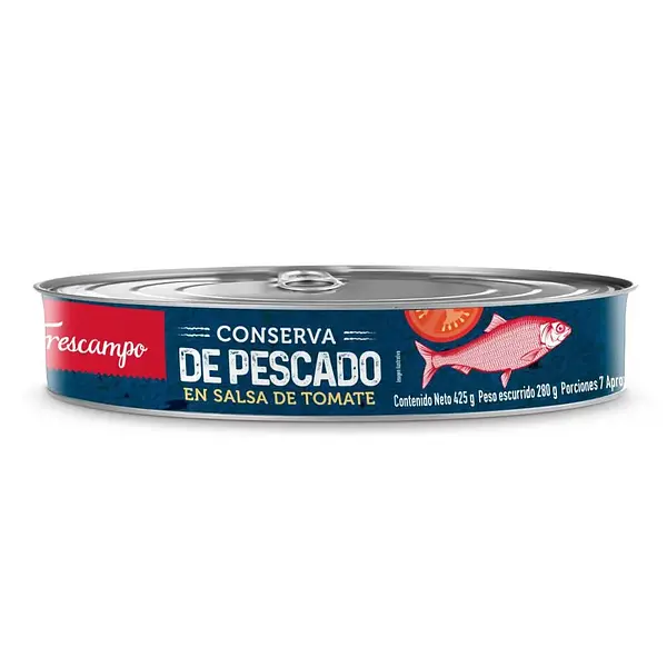 CONSERVA PESCADO TOMATE FRESCAMPO*425G