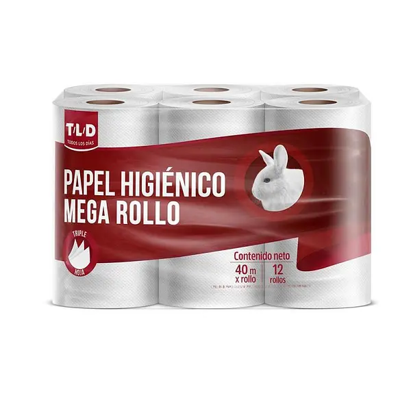 PAPEL HIGIENICO MAXI TLD*12U