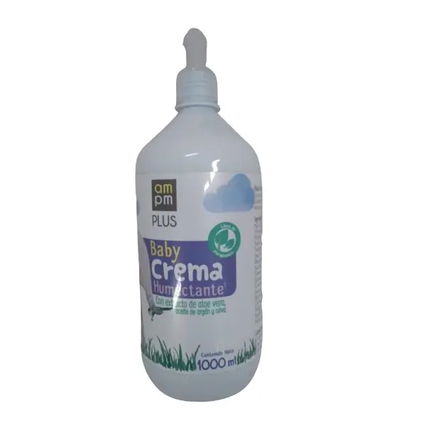 CREMA CORPORAL HUMECTANTE BEBE AMPM PLUS * 1L