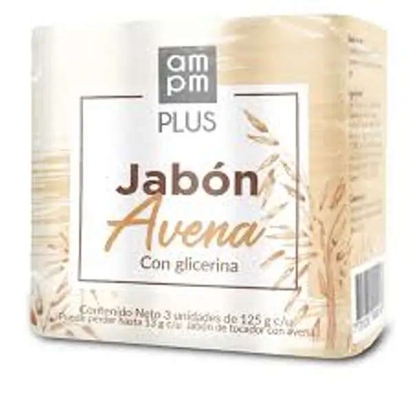 JABON CORPORAL AVENA AMPM PLUS *3U