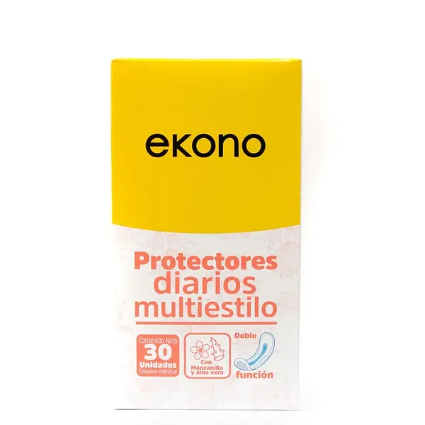 PROTECTOR DIARIO MULTIESTILO EKONO*30U