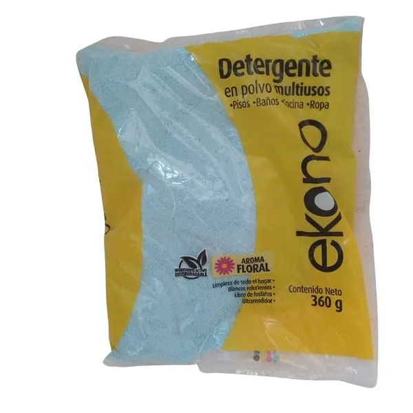 DETERGENTE POLVO FLORAL EKONO*360G