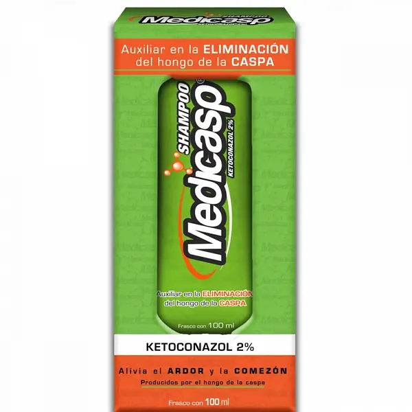 SHAMPO ELIMINICION CASPA MEDICASP*100ML