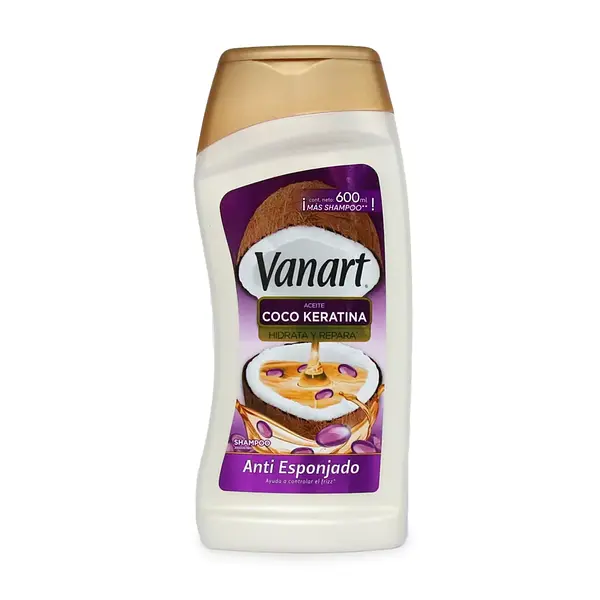 SHAMPO ANTI-ESPONJOSO VANART* 600ML