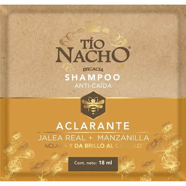 SHAMPOO ACLARANTE TIO NACHO *18 ML