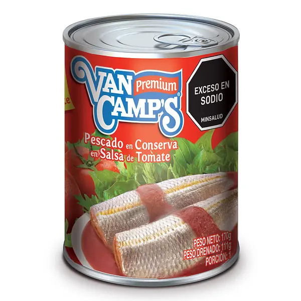 SARDINA TOMATE VANCAMPS*170G