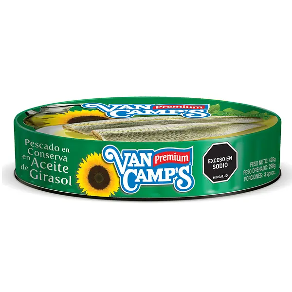 SARDINA ACEITE VANCAMPS *425G