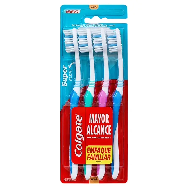 CEPILLO DENTAL COLGATE SUAVE *4U