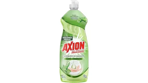 JABON LIQUIDO LOZA ALOE AXION*640ML