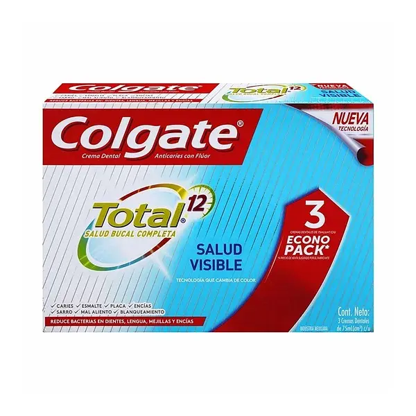 CREMA DENTAL COLGATE TOTAL HEALT*3U*75ML