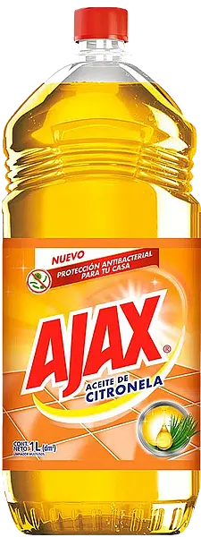 LIMPIAPISOS ACEITE CITRONELA AJAX*1L