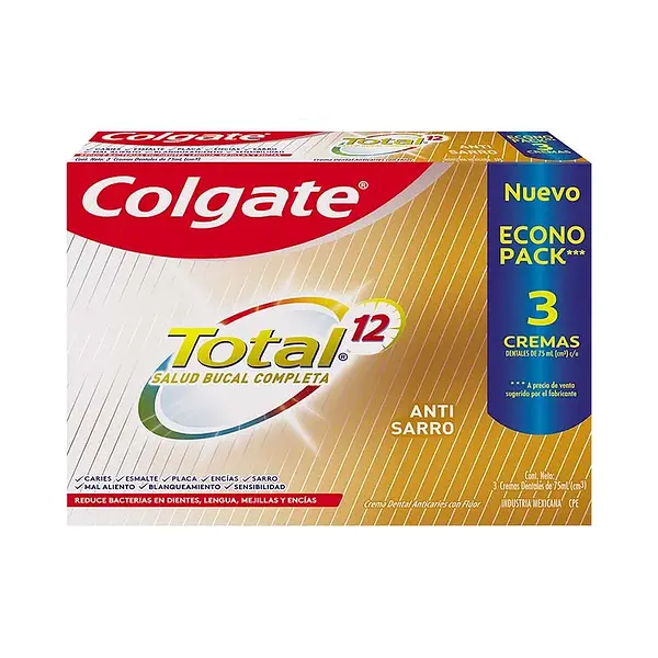 CREMA DENTAL ANTI SARRO COLGATE*3U
