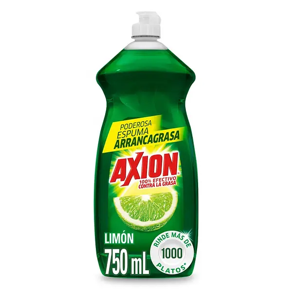 JABON LIQUIDO LOZA LIMON AXION *750ML