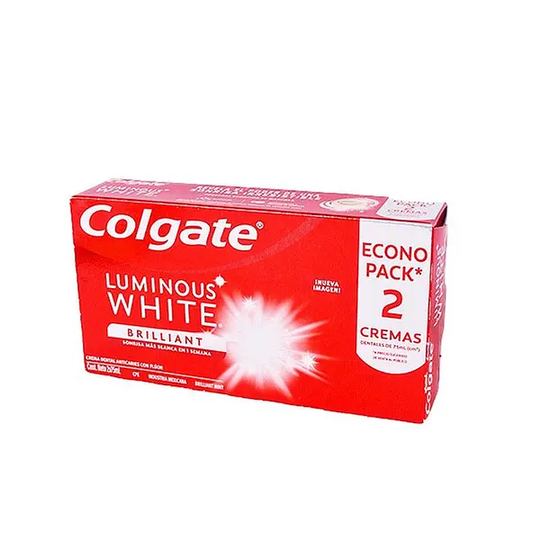 CREMA DENTAL COLGATE WHITE*2U*75ML