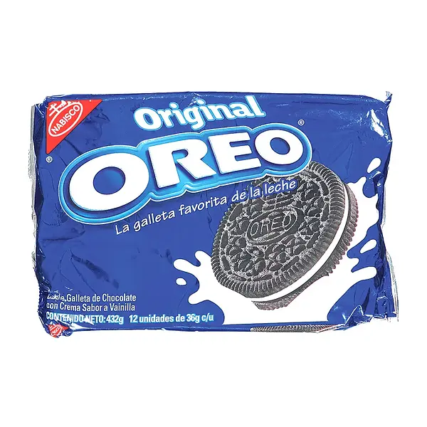 GALLETA CREMA BLANCA OREO*12U