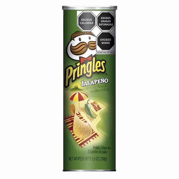 SNACK PAPA JALAPEÑO PLINGLES*158G