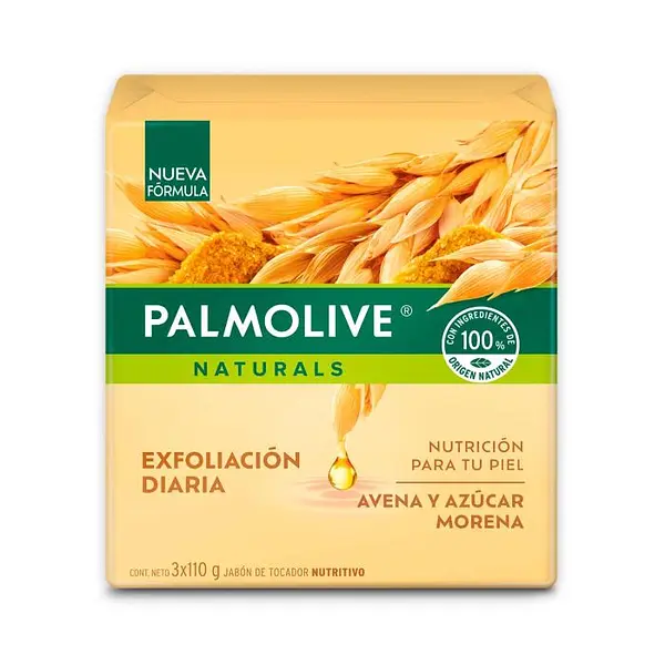JABON CORPORAL AVENA PALMOLIVE*120G*3U