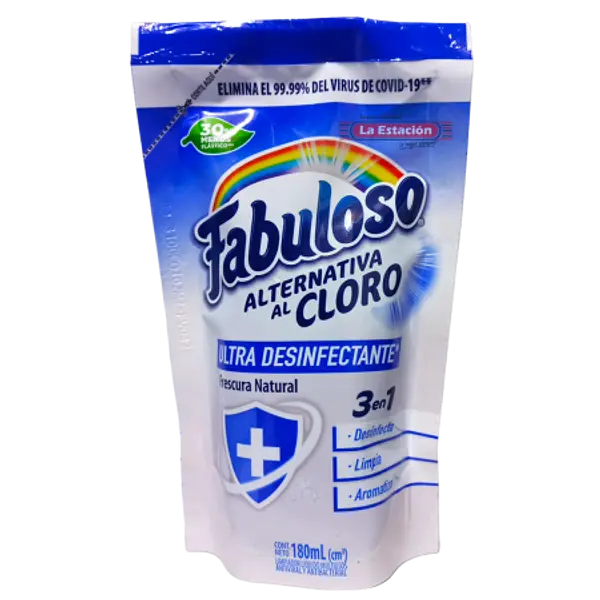 LIMPIAPISOS CLORO FABULOSO *180 ML