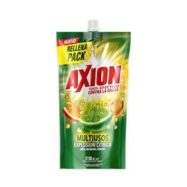 JABON LIQUIDO LOZA EXPLO CITRICA AXION*500ML