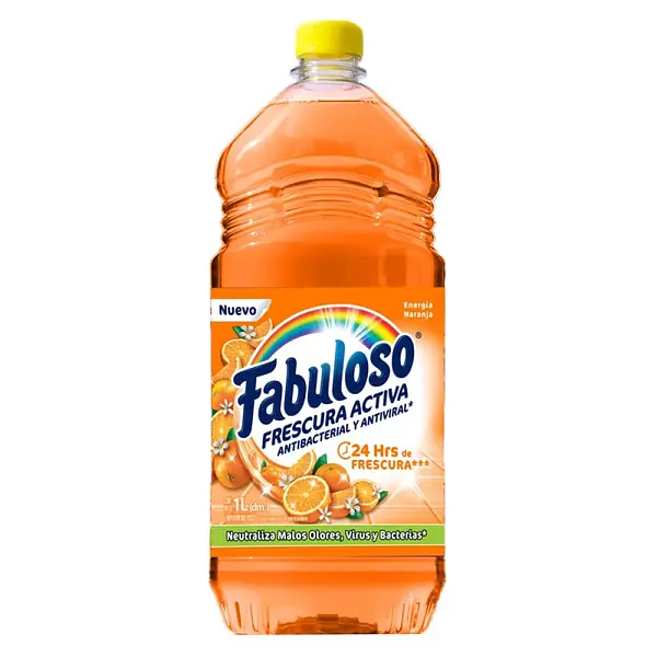 LIMPIAPISOS ENERGIA NARANJA FABULOSO*1L
