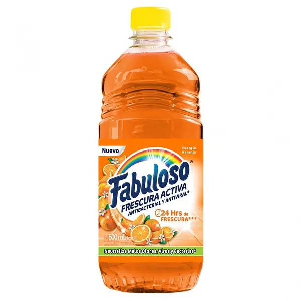 LIMPIAPISOS NARANJA FABULOSO*500ML