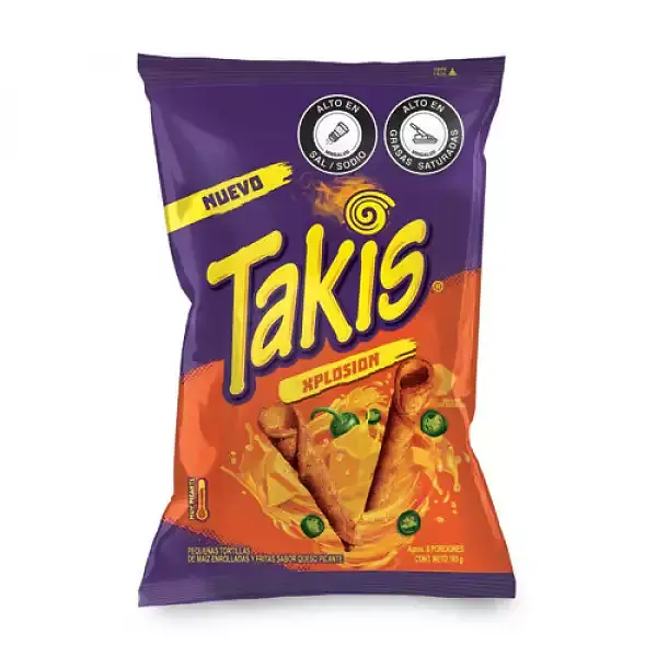 SNACK TAKIS BIMBO XPLOSION * 185G