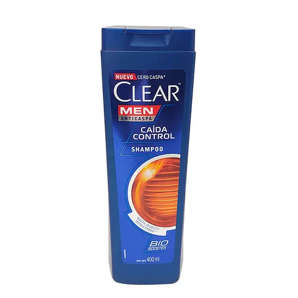 SHAMPO CONTROL CAIDA CLEAR MEN*400ML