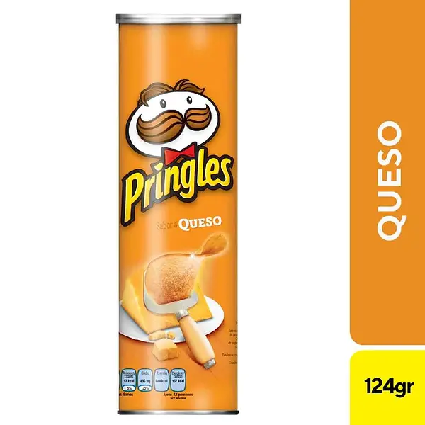 SNACK PAPA QUESO PRINGLES *124GR