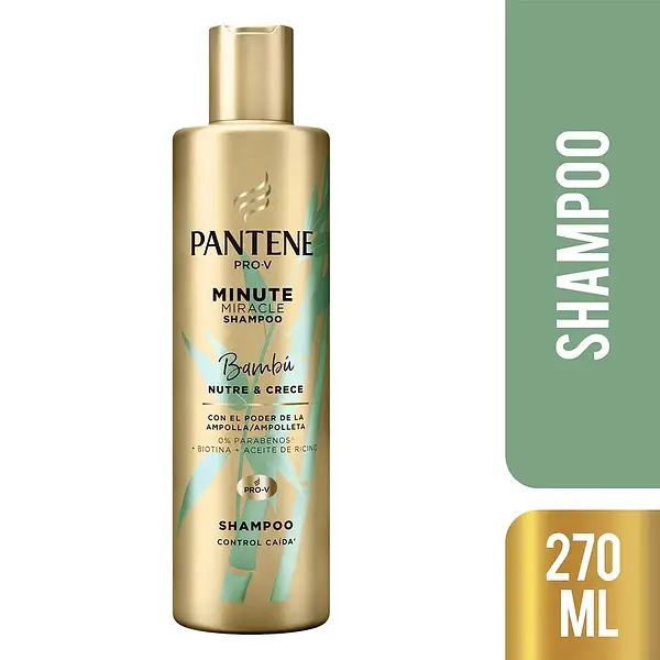 SHAMPOO PANTENE BAMBU * 270ML