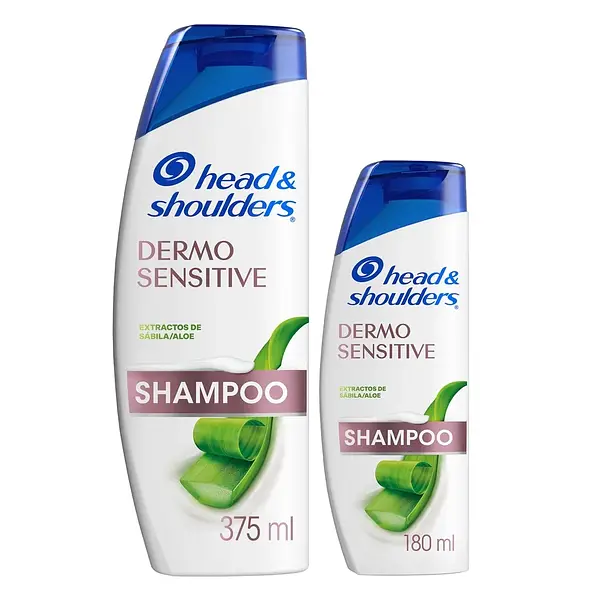 SHAMPO DERMO SENSI H&S * 375+180ML