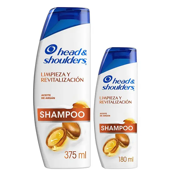 SHAMPO ACEITE DE ARGAN H&S 375+180ML