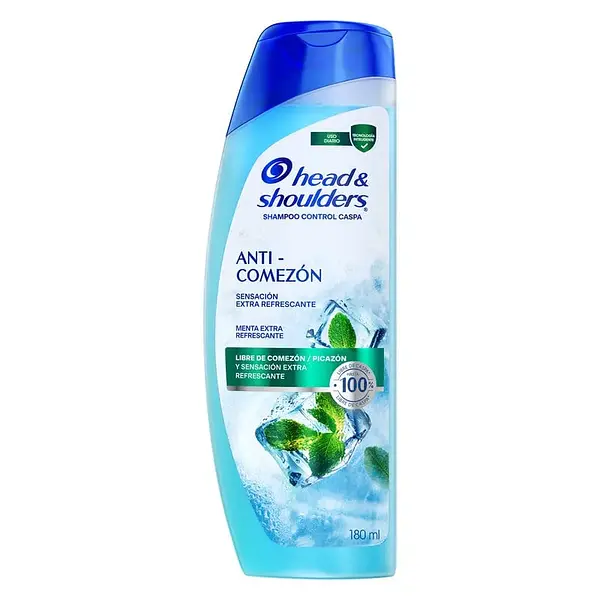 SHAMPO ANTICOMEZON HEAD&SHOULDERS*180ML