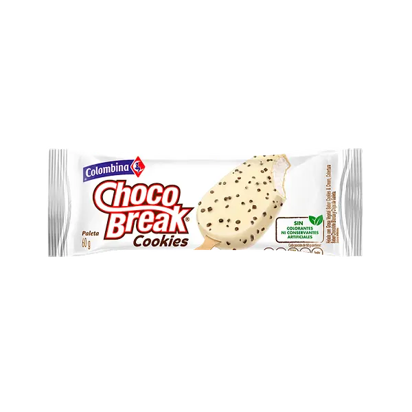 HELADO CHOCOBREAK COOKIES&CREAM*60G