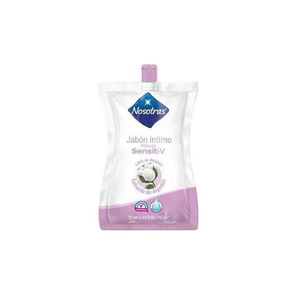 JABON INTIMO SENSITI-V NOSOTRAS*72ML