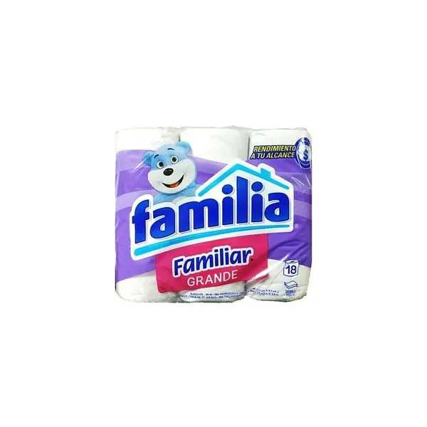 PAPEL HIGIENICO GRANDE FAMILIA*18U