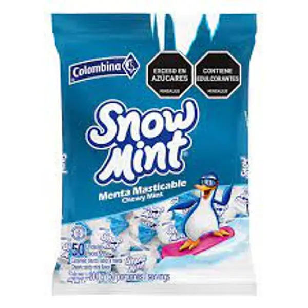 CARAMELO MENTA MASTICABLE COLOMBIMA*50U