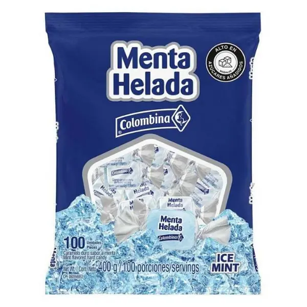 CARAMELO MENTA HELADA LIM COLOMBIMA*100U