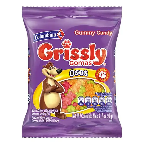 GOMA OSO GRISSLY*90G