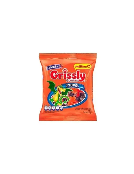 GOMA DRAGONES GRISSLY*90GR