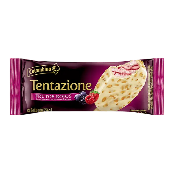 HELADO PALETA TENTAZION FRUTOS COLOMBINA *78 GR