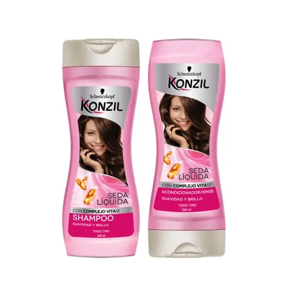 SHAMPO+ACONDICIONADOR KONZIL*340ML
