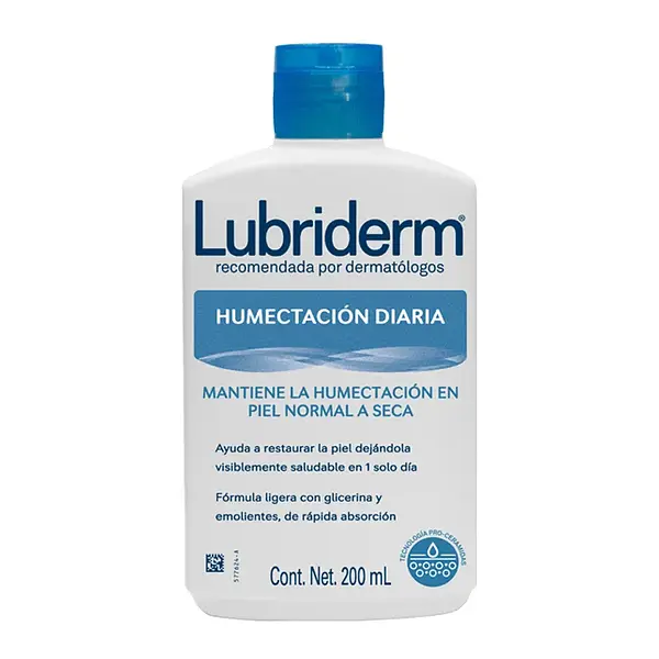 CREMA CORPORAL HUMECTACION DIARIA LUBRIDERM*200ML