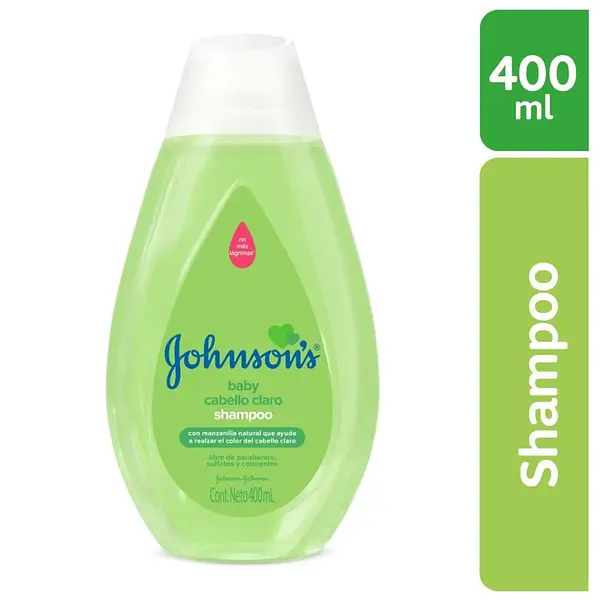 SHAMPO MANZANILLA JOHNSONS*400ML