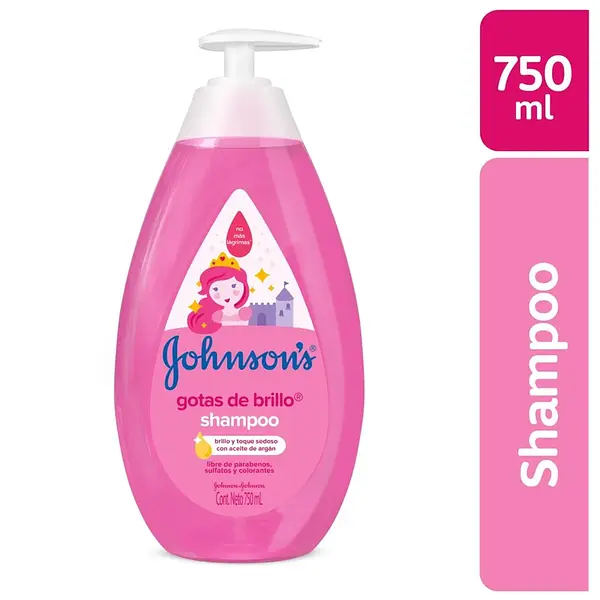 SHAMPOO JHONSON GOTAS DE BRILLO * 750ML