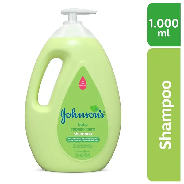 SHAMPO CABELLO CLARO JOHNSONS*1000ML