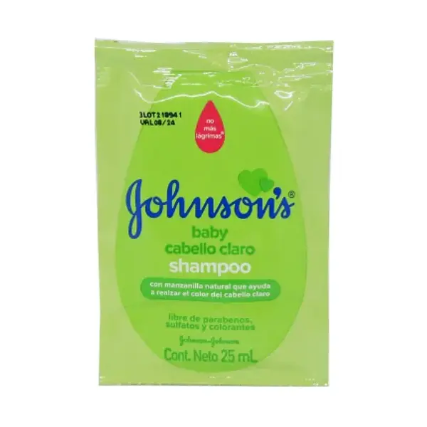 SHAMPO MANZANILLA JOHNSONS*25ML